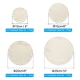 thumbnail image 2 of 4"/6"/8"/10" Crochet Basket Bottom, 8 Pcs Round Wooden Base for DIY Craft Weaving Supplies, Brown/Wood Color, 2 of 6
