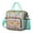 Greenish-blue-8, variant on Retro Tribal Rustic Cooler Bag - Artistic Large Insulated Tote for Men & Women