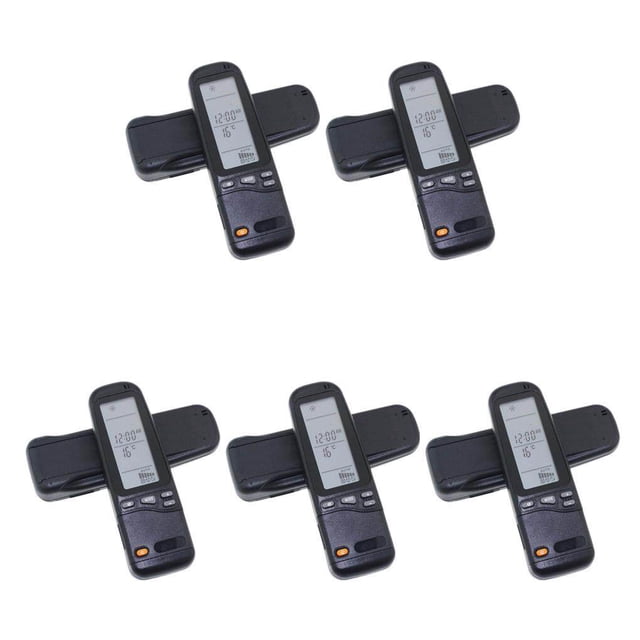 QualitChoice Air Condition Remote Control Replace Component Panel AC Sensitive Replacement Accessories Device for Operation for RC-3 RC-4 as picture shown 13 * 4.2 * 2.2cm 5Set