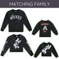 thumbnail image 4 of Disney Minnie Mouse French Terry Oversized Matching Family Sweatshirt Little Kid to Big Kid, 4 of 5