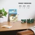 thumbnail image 4 of Lantern Press 6x9 Inch Metal Sign, Point Pleasant, New Jersey, Beach Cruiser on Beach, 4 of 5
