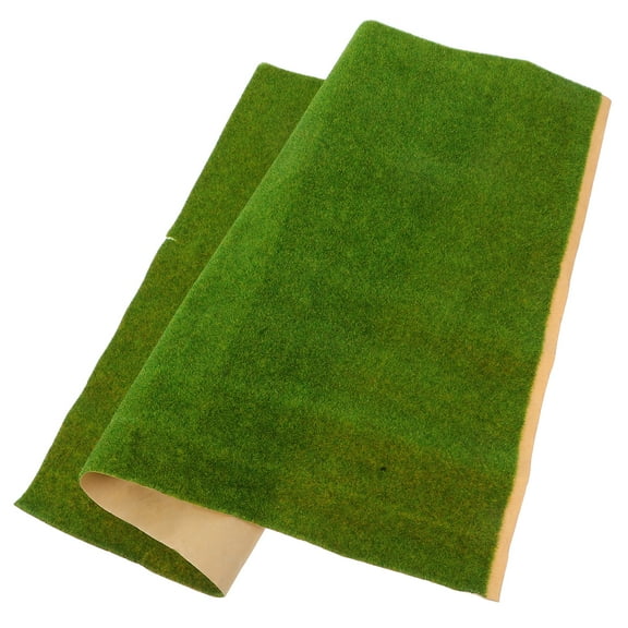 LITINKIMI Model Grass Mat for Enthusiasts Model Scenery Building 1Pack 19.7x13.8x0.2in