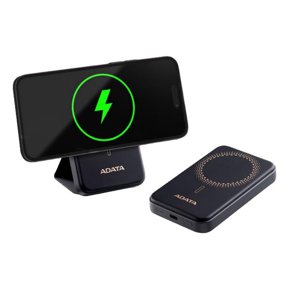 Batería Portátil, PowerBank con Cargador Inalámbrico Portátil Adata R050 5.000mAh Negro