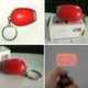 thumbnail image 5 of EeaseMX Mini reloj de proyección digital portátil, LED, linterna, luz nocturna, proyector, llavero con pilas de botón (rojo), 5 of 7