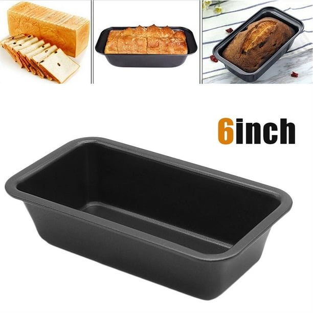Molde Rectangular Para Pan Tostado, Molde Para Pan De 6 Pulgadas, Molde Rectangular Para Pan Tostado, Caja Para Pasteles, Herramienta Para Hornear Pasteles De Acero Al Carbono