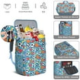 thumbnail image 5 of Travel Cooler Bag - Baseball Football Pattern Camping Beer Cooler Backpack with Bottle Opener- Waterproof Insulated Picnic Backpacks - Cooler Bag for Beach, 5 of 6