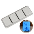 thumbnail image 5 of Huayishang Silicone Molds Jsc2930 4-Piece Handmade Soap Mold Easy to Demould Silicone Mold Square, Kitchen Essentials Clearance Sale, 5 of 5