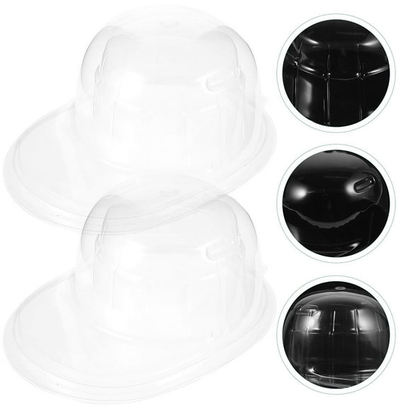Baseball Cap Storage Display Holder Transparent Shaper Portable Hat Carrier Tabletop Rack 1 Set