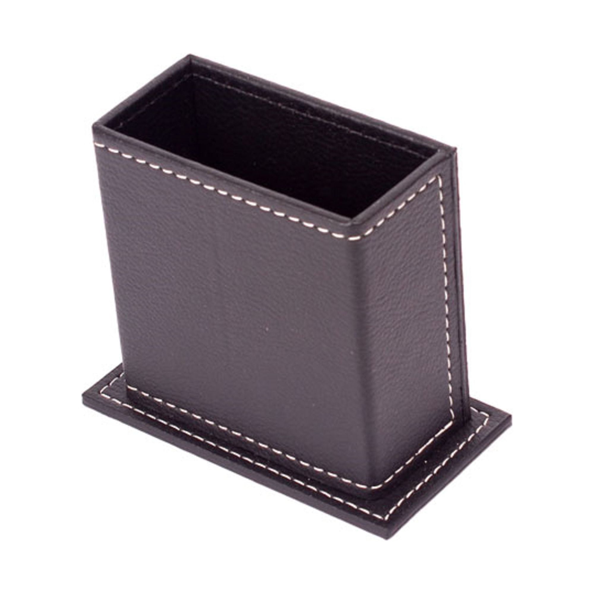 Leather Desk Set - Home Office Accessories - Desk Supplies - Leather Desk Set - Office Table Work Desk Accessories - Desk Storage Organizer - 4 Accessories-4 PCS