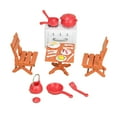 thumbnail image 2 of Mini Maison de Jeu Ensemble Four Simulé, Jouet de Pique-Nique Familial Extérieur, Mobilier Réaliste, Matériau Plastique, Jeu de Rôle Éducatif, Cadeaux d'Anniversaire pour Garçons Filles, Échelle 1:12, 2 of 6