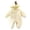 White, variant on Baby Girls Boys Long Sleeve Warm Romper Dinosaur Hooded Fleece Lined Jumpsuit Comfortable Snowsuit for Outdoor