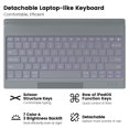 thumbnail image 3 of Funda con teclado Nillkin para iPad Air de 33 cm, iPad Pro de 33 cm, gris, 3 of 8