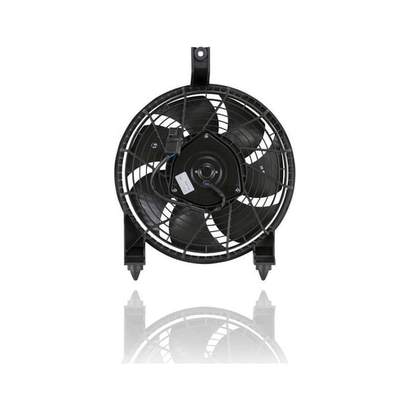 A-C Condenser Fan Assembly - Cooling Direct Compatible/Replacement for '08-21 Toyota Land Cruiser LX570 8Cy/5.7L - 7 Blade - 8859060082 Fits select: 2008-2011,2013-2021 LEXUS LX