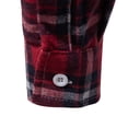 thumbnail image 3 of DDAPJ pyju Fall Fashion Shirts for Men 2023 Clearance, Men's Slim Fit Stretch Plaid Hoodie Long Sleeve Drawstring Flannel Shirt Jackets Casual Button Down Shacket Jacket, 3 of 9
