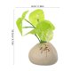 thumbnail image 2 of unbranded De Tablero Para Auto Con Planta Artificial En Maceta Multicolor, 2 of 8
