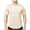 Khaki, variant on Xunlbb Men's Classic Short Sleeve Men's Casual And Fashionable Solid Color Round Neck Short Sleeved Sports And Fitness Training Top S-3XL