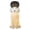 Poodle Dog, variant on 2026 New Halloween Dog Statue, Schnauzer Dog Figurine with Bat Wings and Ghost Candy Bucket, Halloween Lighted Dog Figurine with Candy Bucket, Dog Statue for Halloween Porch Lawn Party Decor