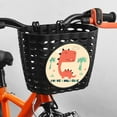 thumbnail image 6 of Aurgiarme Bike Basket for Boy and Girls, Waterproof Handlebars Bike for Teen Kids Bicycles and Kids Tricycles, 6 of 8