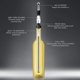 thumbnail image 2 of Enfriador de vino, enfriador de vino de acero inoxidable de grado alimenticio para botellas de vino, vienen con aireador, tapón, juego de regalo 4 en 1 Afortunado Sencillez, 2 of 5