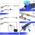 thumbnail image 3 of Propane Torch Weed Burner Kit, Blow Torch High Output with Self Igniter and Turbo Trigger,Heavy Duty Flamethrower with 12.5FT Hose for Weeding,Roofing,Melting Snow,Road Paint Removing$$Garden & Patio, 3 of 11