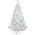 thumbnail image 2 of Northlight Pre-Lit White Alaskan Pine Artificial Christmas Tree - 6.5' - Warm White LED Lights, 2 of 6