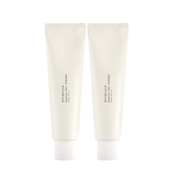 Protector solar orgánico con arroz y protección UV para la piel 50 ml
