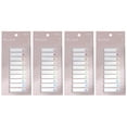 thumbnail image 1 of Lot de 4 800 Pcs Onglets d'Index Adhésifs, Marqueurs de Pages Transparents et Écribles pour Marquage de Pages, 1 of 5