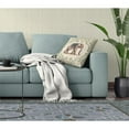 thumbnail image 2 of Tusker Blossom Indoor/Outdoor Pillow with Removable Cover in Beige 26x26, 2 of 6