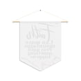 thumbnail image 2 of Scripture Pennant wall art, home decor, inspirational interior design, 2 of 4