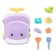 thumbnail image 1 of Juego de playa para niños de 7 piezas, juguete para cavar arena, herramienta para jugar en la playa, kit de juguetes para niños pequeños, accesorio de agua Púrpura, 1 of 9