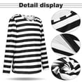thumbnail image 4 of Alaiyaky Robber Costume Set Burglar Costume Thief Costume with Hat Black Mask Gloves Swag Bag Thief Costume for Men Women Halloween Party, 4 of 7