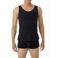thumbnail image 1 of Underworks Mens Cotton Concealer Compression Chest Binder Tank, 1 of 5