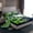 Deepblue Green, variant on jejeloiu American Rugby City Twin Sheet Sets,Red Football Helmet Bedding For Boys Kids 3 Pieces