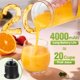 thumbnail image 5 of DoubleCare Vaso de Batidora,Licuadora Portátil para Batidos y Smoothies,4000mAh, BPA-Free & IP67 Resistente al Agua, USB Licuadora de Zumos Frescos con 2 Modos de Mezcla para Viajes, Gimnasio, 5 of 5