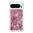 thumbnail image 2 of Phone Case for Google Pixel 10 Pro XL Cover Sparkle Glitter Floating Liquid Quicksand Shockproof Soft Silicone TPU Bumper Protective Cover for Google Pixel 10 Pro XL Case, S1, 2 of 7