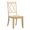 Natural, variant on Gray Finish Side Chairs, 2, Back Pine Veneer Casual 2pcs, Veneer, Transitional Glamour
