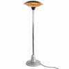 XtremepowerUS 24" Electric Patio Heater Outdoor Free Stand Infrared Radiant adjustable height 1500 Watt