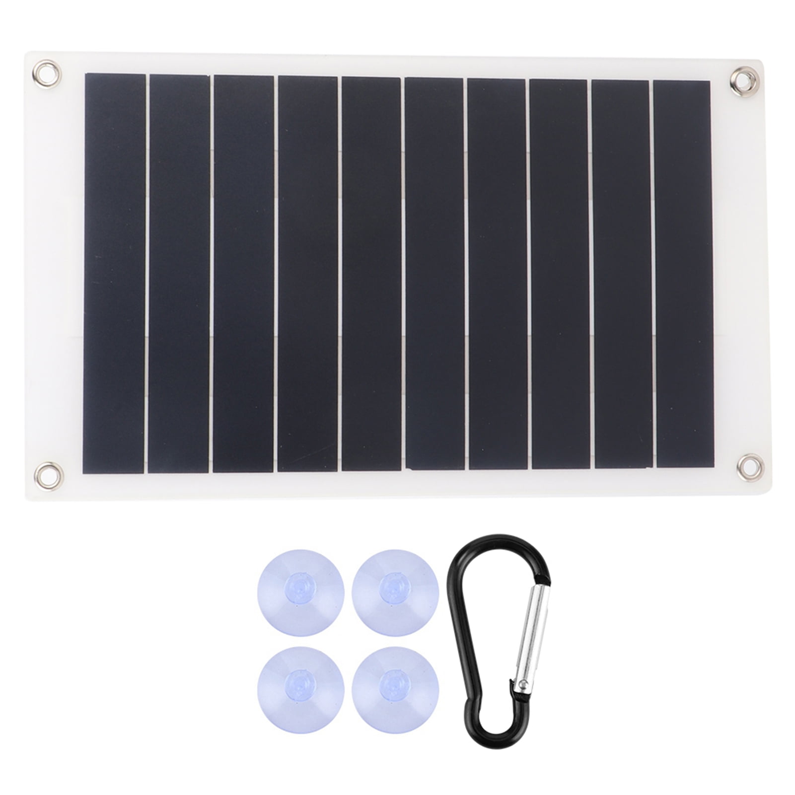 Zerodis Portable Solar Power Panel 10w Charger For Outdoor Travel Climbing Camping Picnic 10w 147g 5 2oz 24 1x14cm 9 5x5 5in Walmart Com