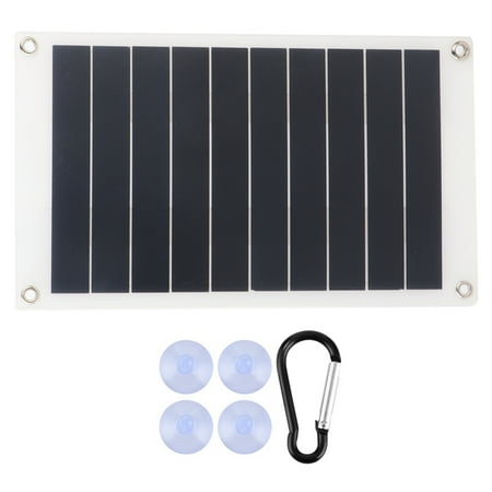 

5V Solar Charger Solar Panel For Outdoor Travel Picnic Camping Climbing