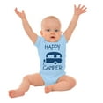 thumbnail image 3 of Happy Camper Outdoorsy Romper Boys or Girls Infant Baby Brisco Brands 12M, 3 of 6