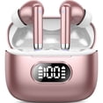 thumbnail image 1 of Audífonos Inalámbricos, Audífonos Bluetooth 5.3 con 60 Horas de Reproducción, Pantalla LED, Sonido Estéreo HiFi, Audífonos Impermeables in-Ear con 4 Micrófonos para Android y iPhone, 1 of 5