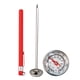 thumbnail image 1 of Termómetro de acero inoxidable de grado alimenticio para café y leche, pantalla de dial, rango de 0 a 100 ℃, termómetro de temperatura de 127 mm para cocina, 1 of 7