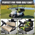 thumbnail image 4 of Garronmavis Jamaica Flag Style Golf Cart Seat Cover Replacement Soft and Comfort Golf Cart Elastic Seat Covers Universal Fit All Brand Decor Accessiores for Four Seasons, 4 of 6