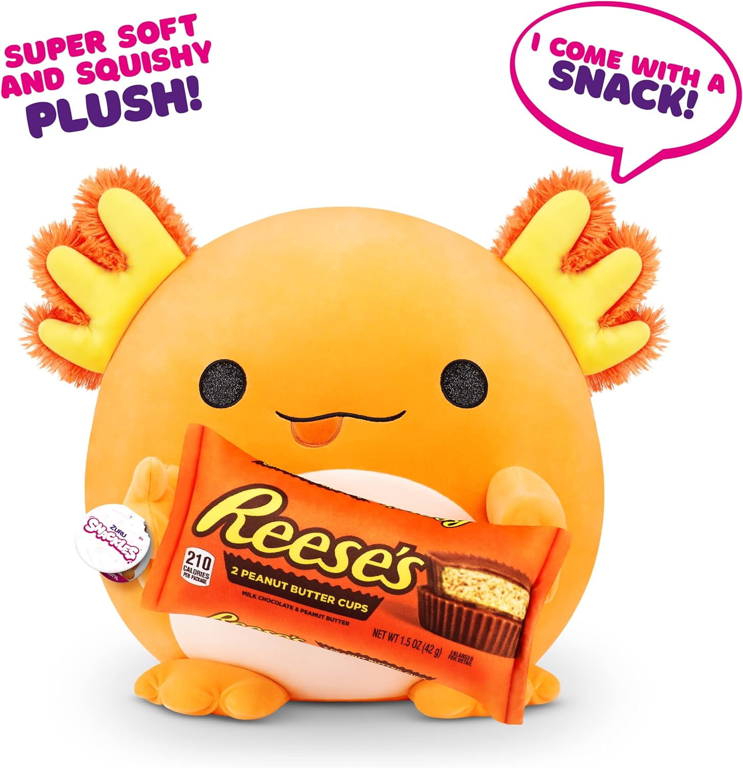 Zuru Snackles Super Sized Plush Toy NWOT