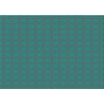 thumbnail image 1 of Ahgly Company Machine Washable Indoor Rectangle Transitional Deep-Sea Green Area Rugs, 4' x 6', 1 of 7