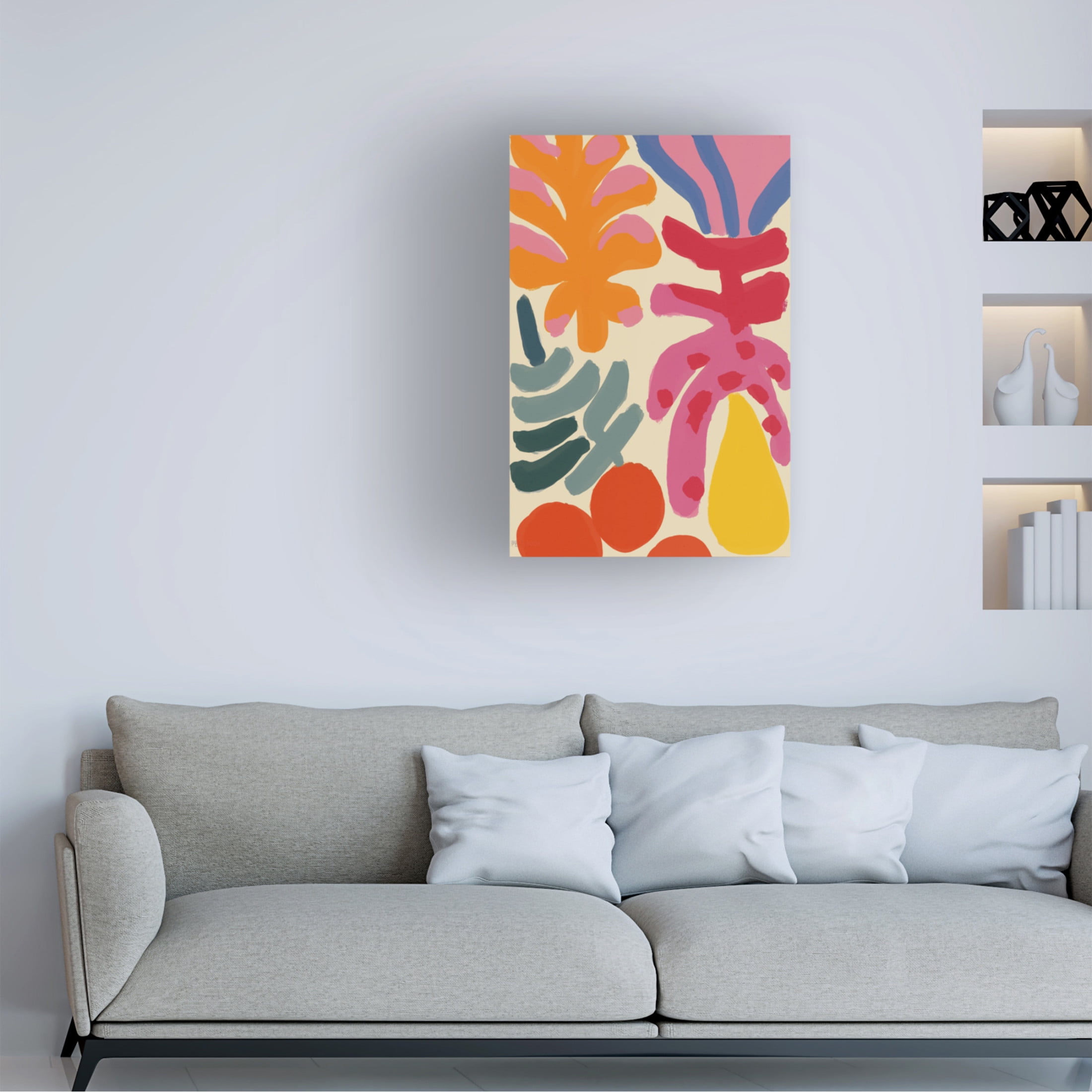 Trademark Fine Art Treechild   Happy Summer No 5 Canvas Wall Art