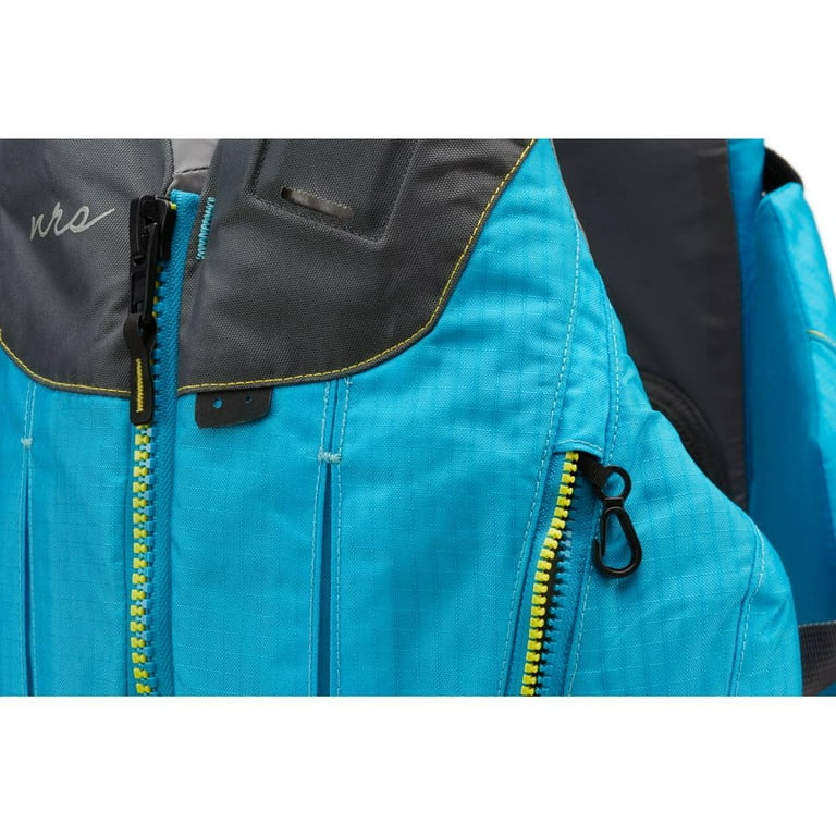 NRS Womens Nora Type III Fishing Life Jacket Vest PFD w/ Pockets, Large/XL,  Teal 
