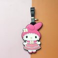 thumbnail image 3 of Etiqueta de equipaje de Hello Kitty, etiqueta de Anime Sanrio, tarjeta de embarque creativa para niñas Kawaii, letreros de envío para viajes para niños al por mayor, 3 of 5