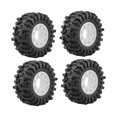 thumbnail image 2 of 4 Pieces RC Car Tires Simulation Wheel Tire Easy Installation for 1/10 Scale Short Course Vehicles, 2 of 9