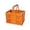 D, variant on WEIOUKC Pink crates for storage, baskets with Handles for organizing, Portable Food Storage Hamper for Camping & Beach